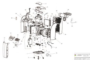 K070024696A Hélice Ventilateur pour Dolceclima silent 11 A+