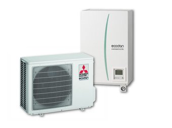 PUHZ-SW40VHA + ERSC-VM2B PAC ECODAN hydrobox split R 40M2